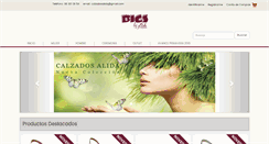 Desktop Screenshot of calzadosalida.com